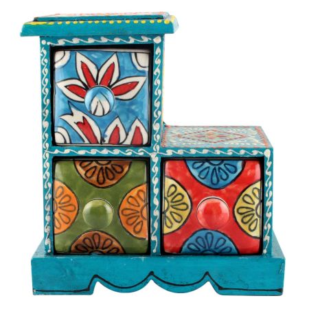 Spice Box Masala Rack Container Gift Items 
